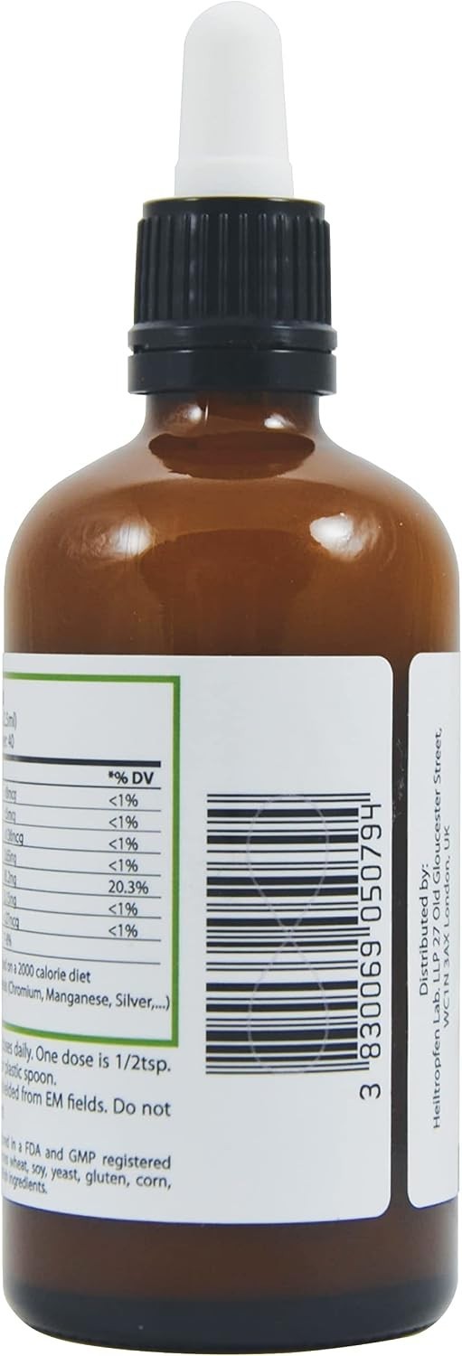 3.4 Fl Oz Ormus with Atomic Minerals – Unflavored Nutritional Drops, Dairy-Free