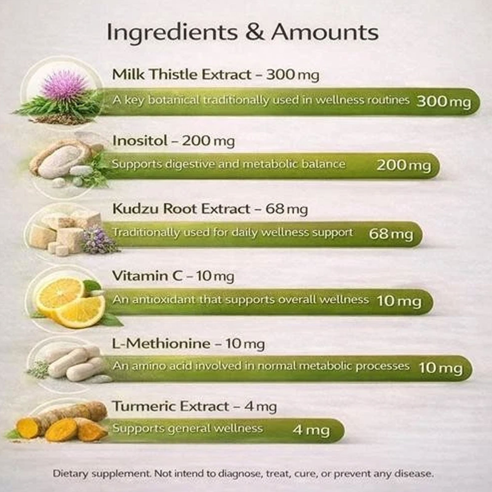Uvora Milk Thistle Detox, Premium Herbal Supplement includes Milk Thistle Extrac