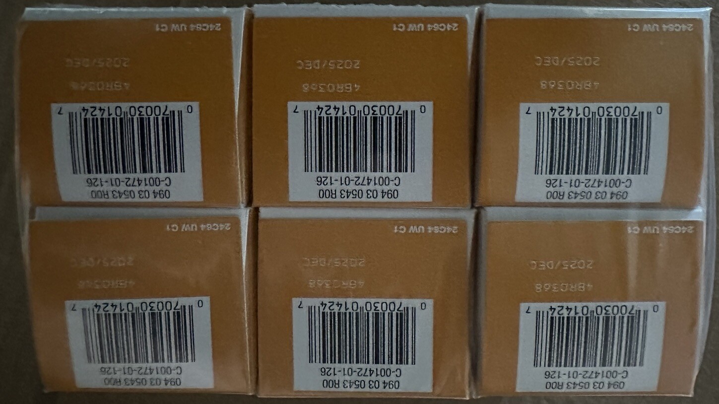 CASE OF 24 Immune System Support 1000mg Vitamin C Chewable 32 tablets Ex.12/2025