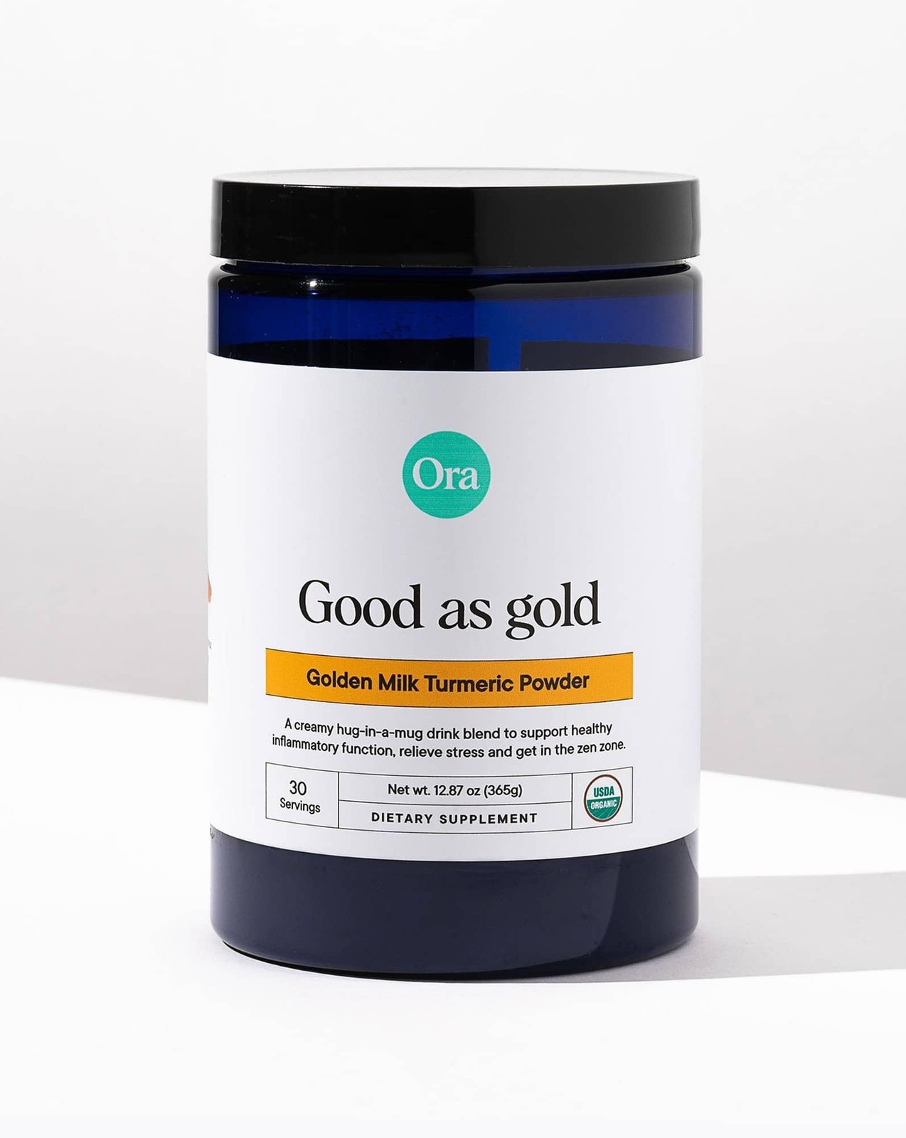 Ora Organic Golden Milk Powder Ayurvedic Turmeric Powder with Organic Adapto…