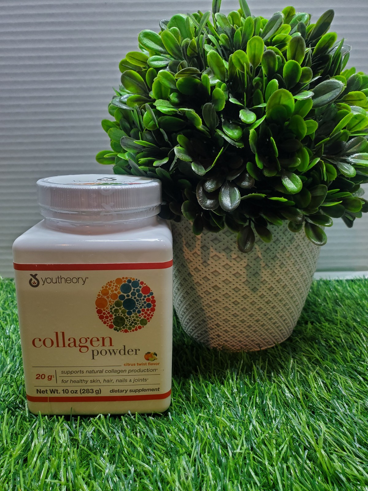 Youtheory Collagen Powder 10oz Citrus Twist🍊🌿 20g ~ 12/2025 ~ NEW