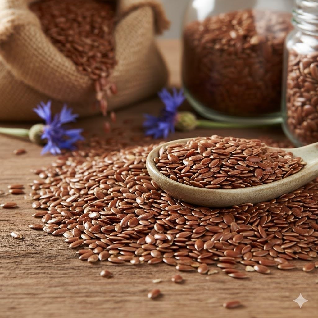 Flax Seed Superfood-High in Omega3, Fiber ,Antioxidants, Plant Protein,digestion