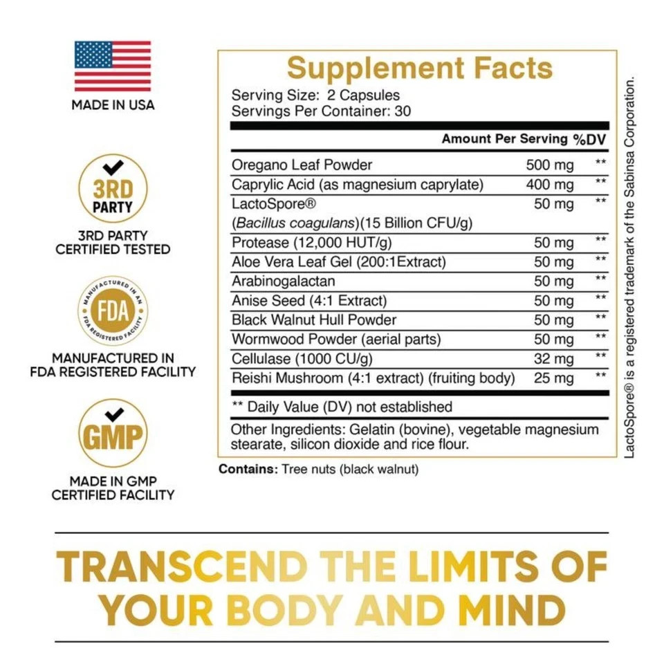 Pure Peak Candida Cleanse – Healthy Gut Function & Natural Detox Support