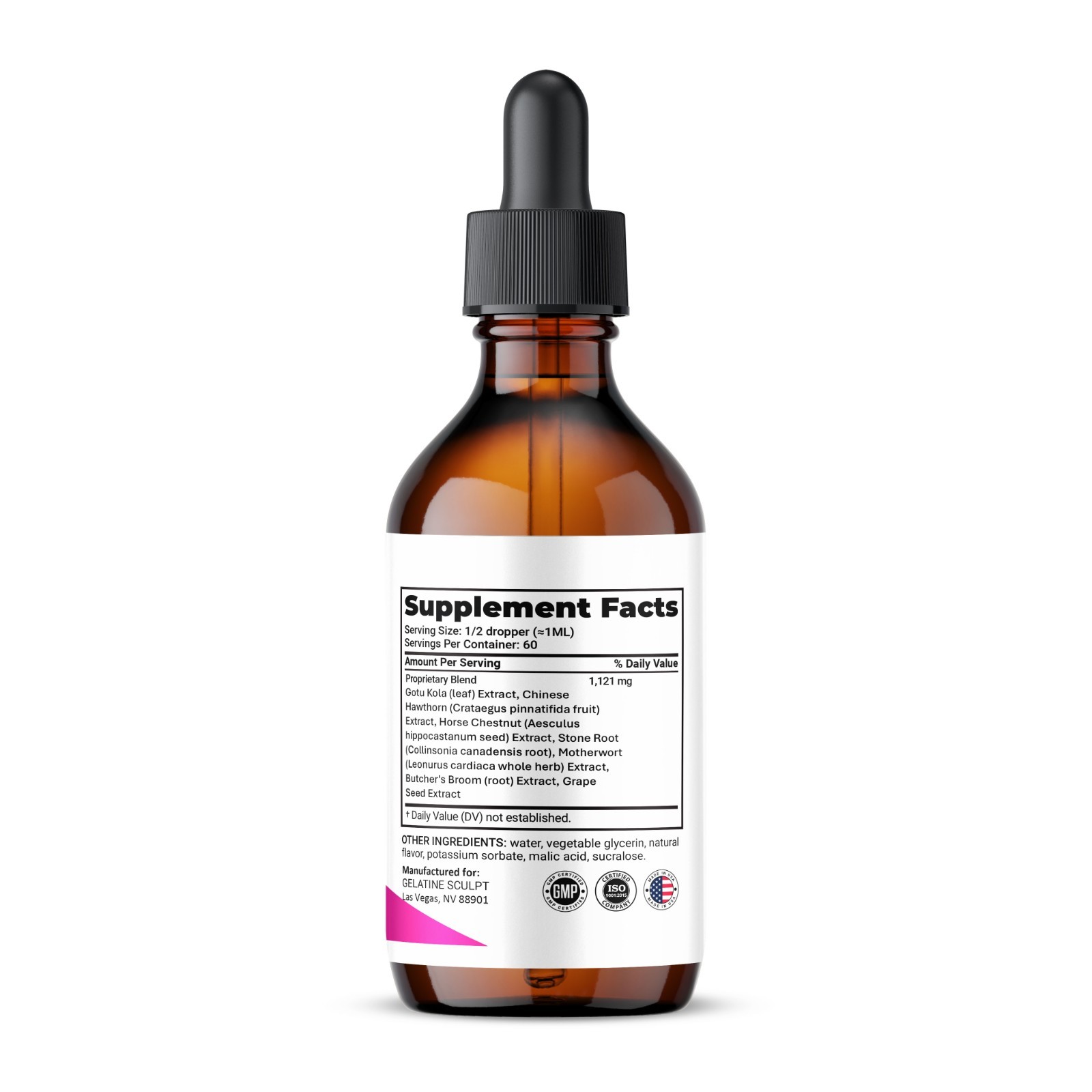 Gelatine Sculpt Drops, Max Strength Formula, GelatineSculpt Supplement (10 pack)