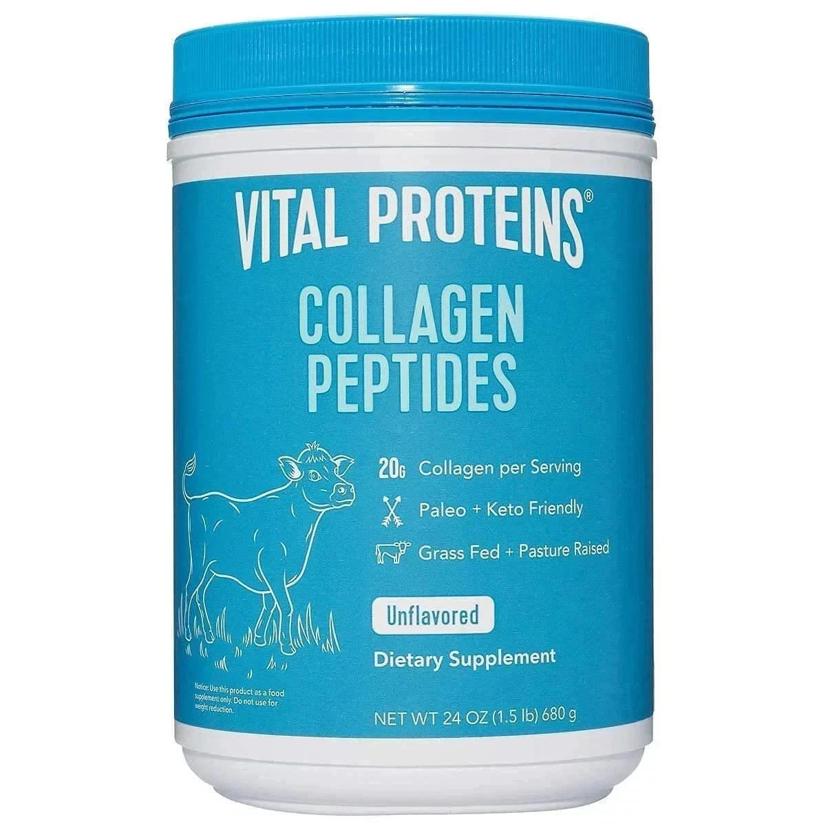 Vital Proteins Collagen Peptides Dietary Supplement Powder 24 oz