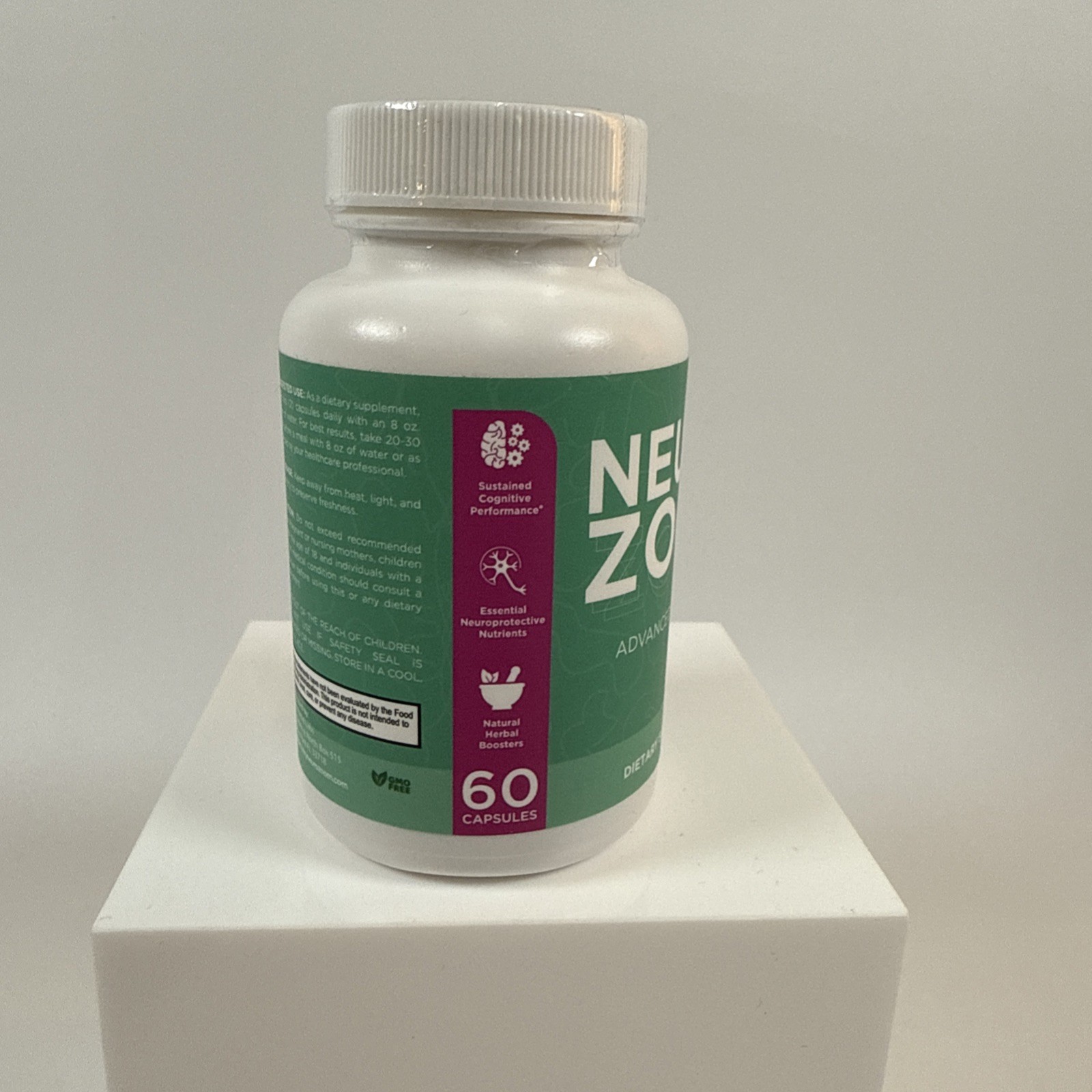 NeuroZoom Advanced Formula Pills For Brain Health – 60 Capsules Exp. 12/2025