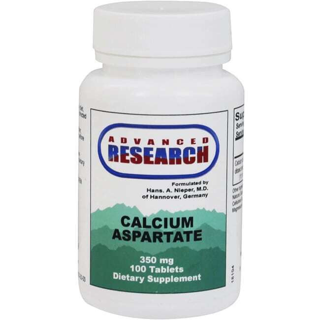 Advanced Research/Nutrient Carriers Calcium Aspartate 100 Tabs