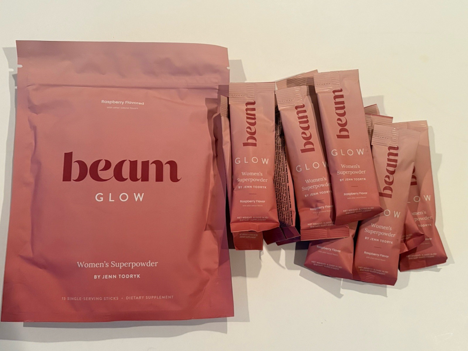 Beam Glow, Raspberry Hormone Balance for Women, Cortisol Support 28 Servings