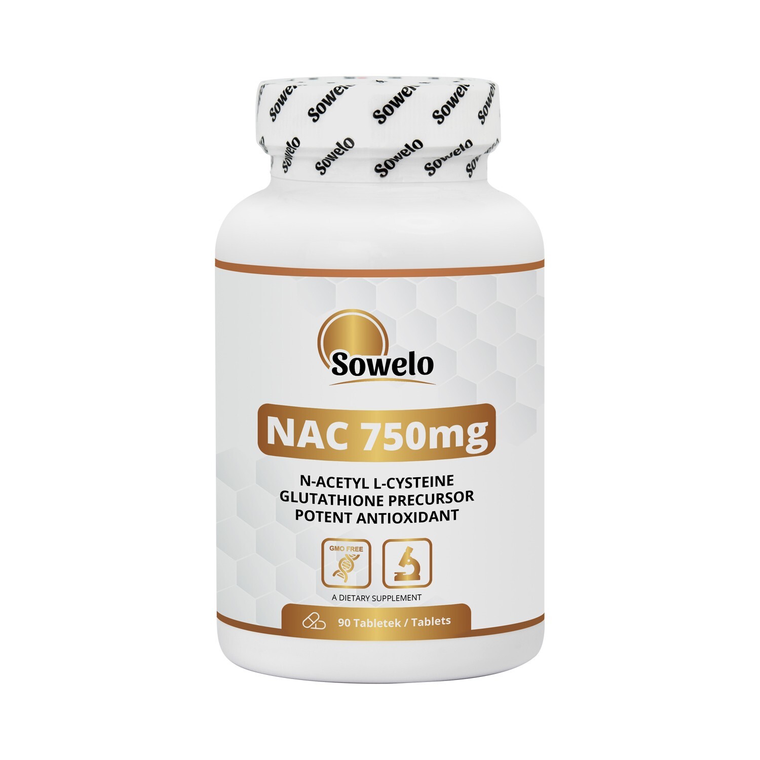 SOWELO N-ACETYL L-CYSTEINE 750mg TABLETS IMMUNE SYSTEM AND LIVER SUPPORT