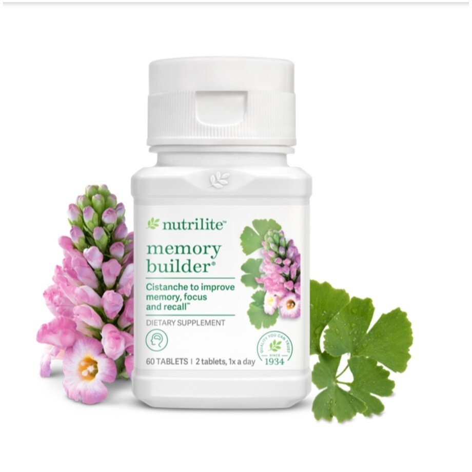 60 Tablets Amway Nutrilite Memory Builder + Tracking