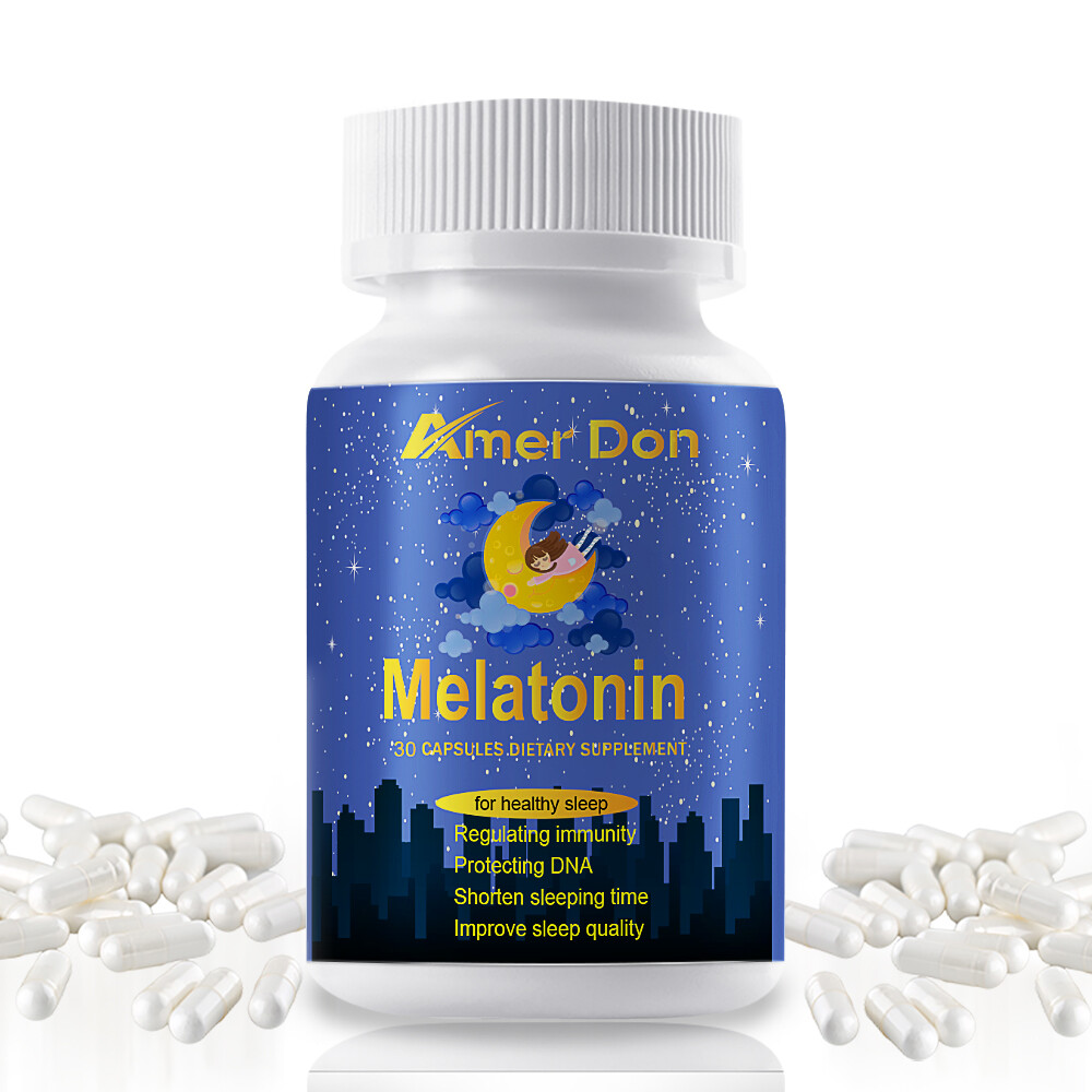 Easy-to-swallow sleep capsules – Nighttime sleep aid for longer, better sleep