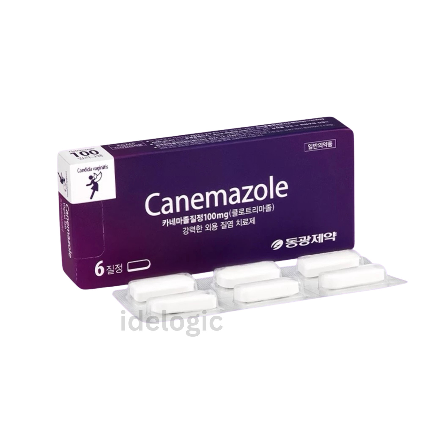 1x [Canemazole] Vaginal Care 6 Tablets Each – Feminine Comfort Support
