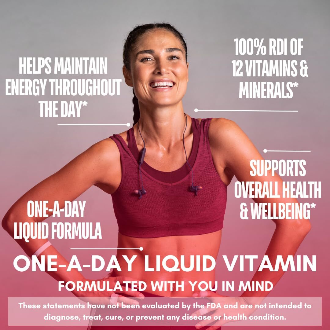 Tropical Oasis Liquid Multivitamin with Minerals Amino Acids 16 Fl Oz