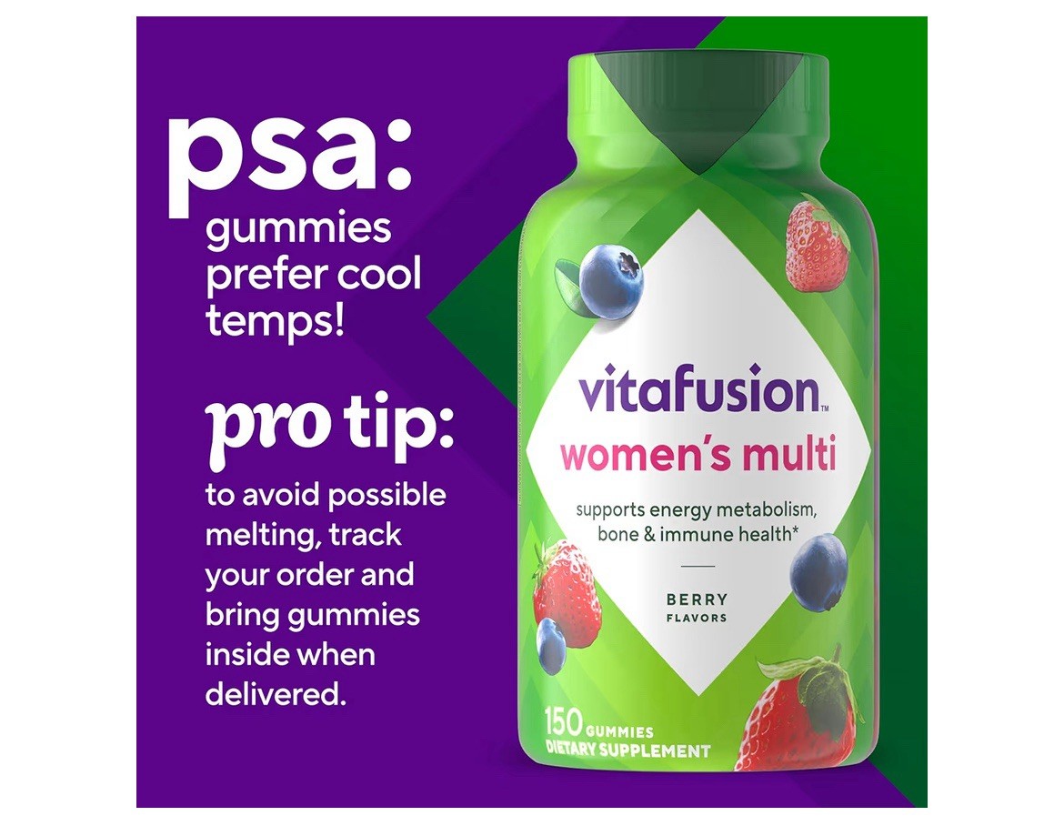 Vitafusion Adult Gummy Vitamins for Women, 120 Count