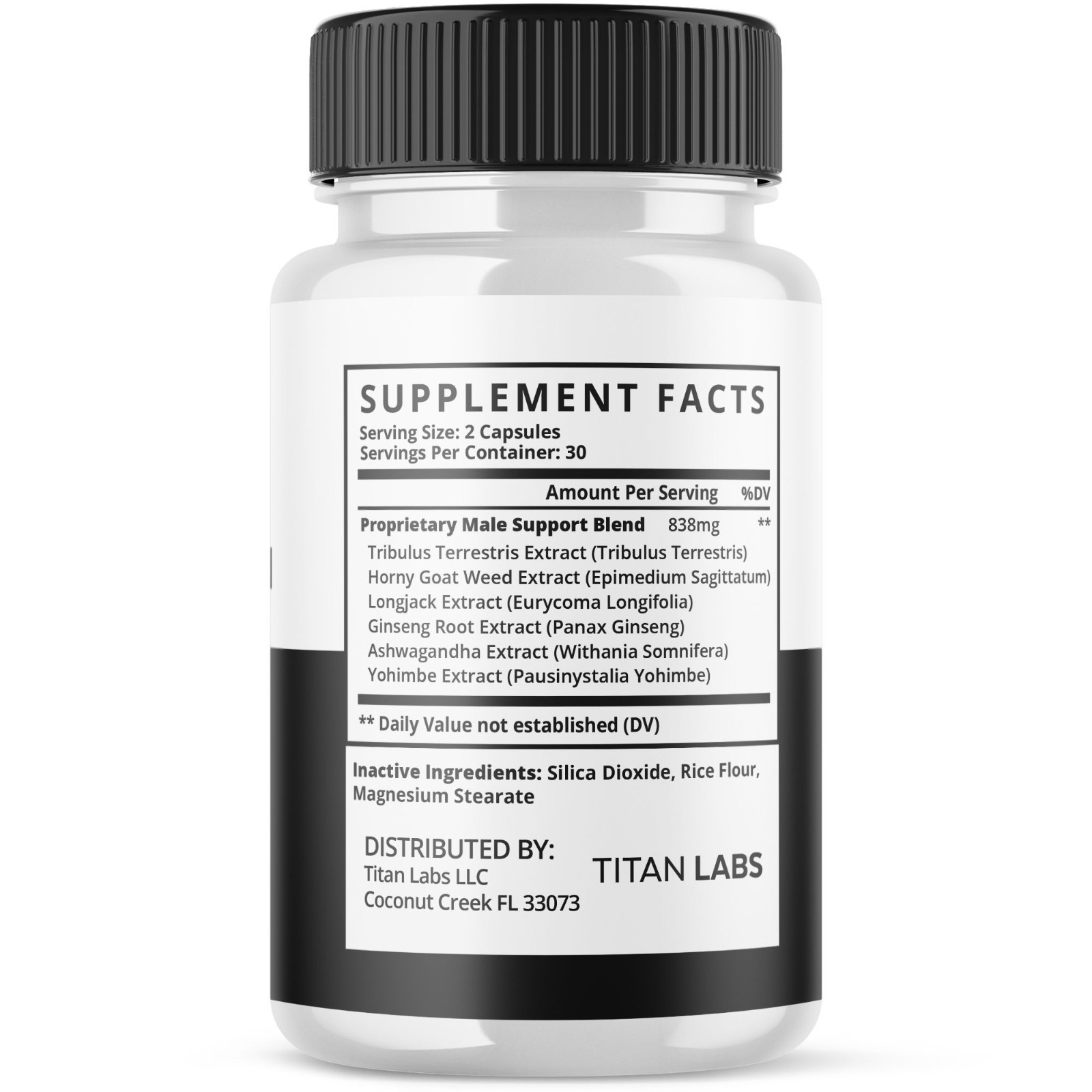 (1 Pack) Horse Gelatin Advanced Male Support Supplement HorseGelatin 60 Capsules