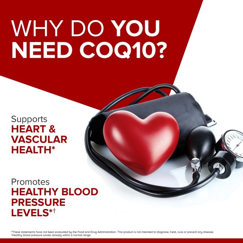 New Qunol CoQ10 200mg Softgels, Ultra CoQ10 – Ultra High Absorption Coenzyme Q10