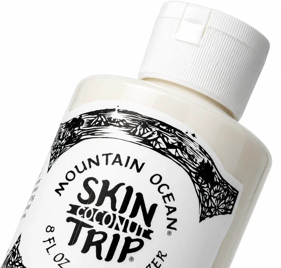 2 Pack Mountain Ocean Skin Trip Coconut Moisturizer 8 oz Lotion