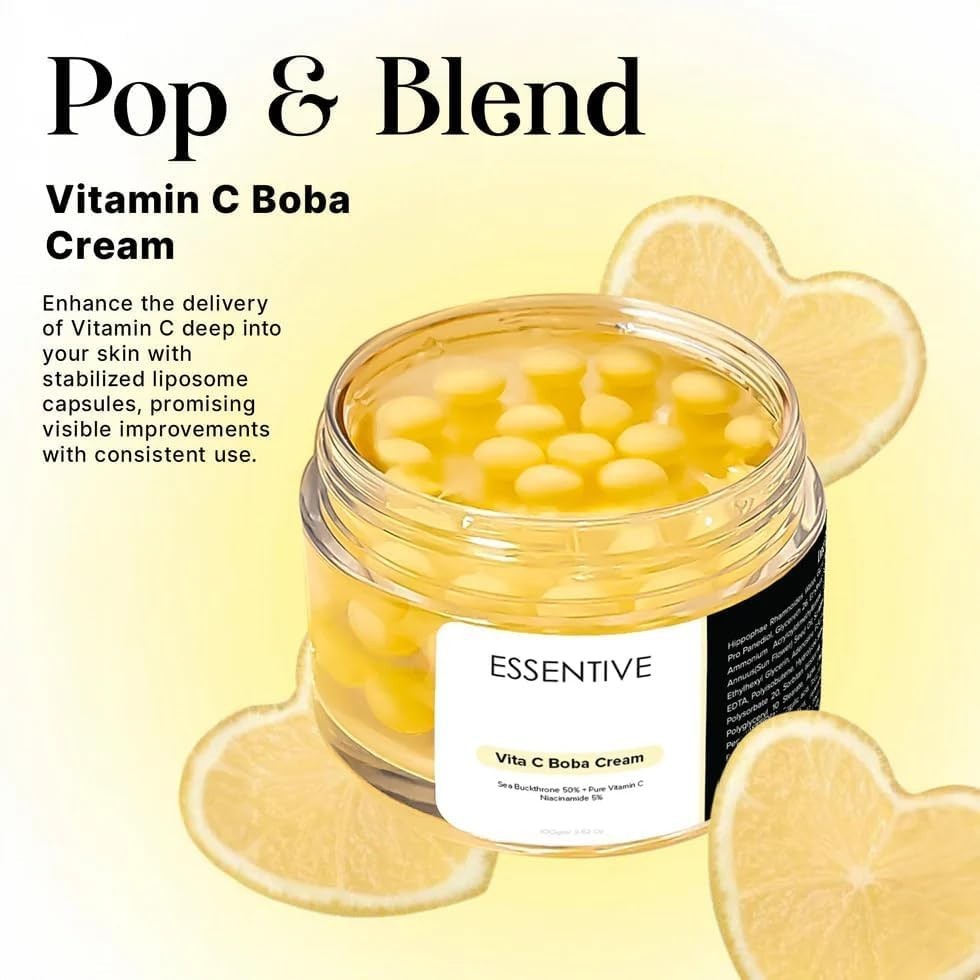 Deep Vitamin C Golden Capsule 100g | Moisturizer for Hydration, Brightening