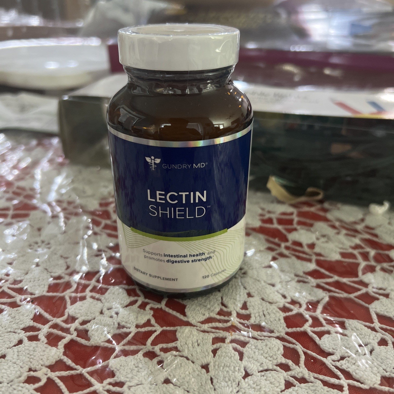 Gundry MD® Lectin Shield Gut Health Supplement – 120 Capsules