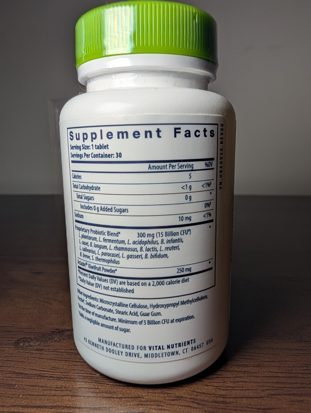 Vital Nutrients Hyperbiotics Pro-15 Advanced Probiotic Formula