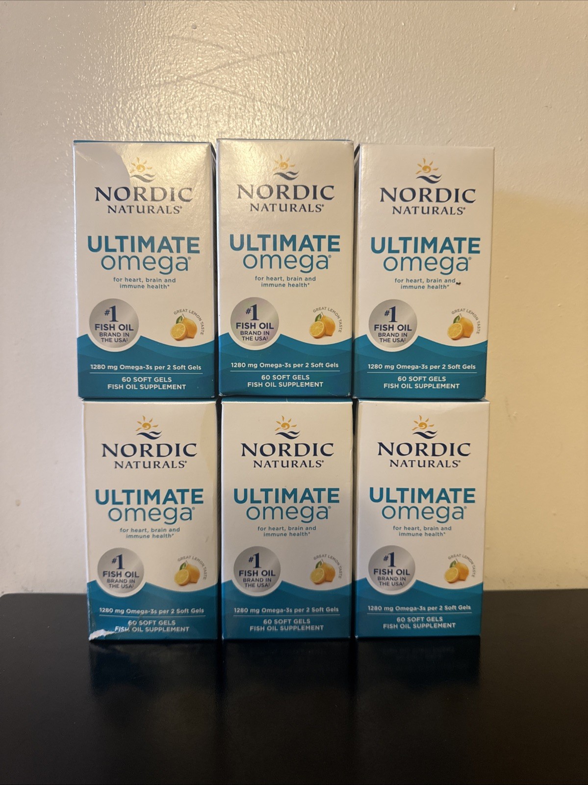 Nordic Naturals Ultimate Omega 1280 mg Omega-3, 360 Soft Gels