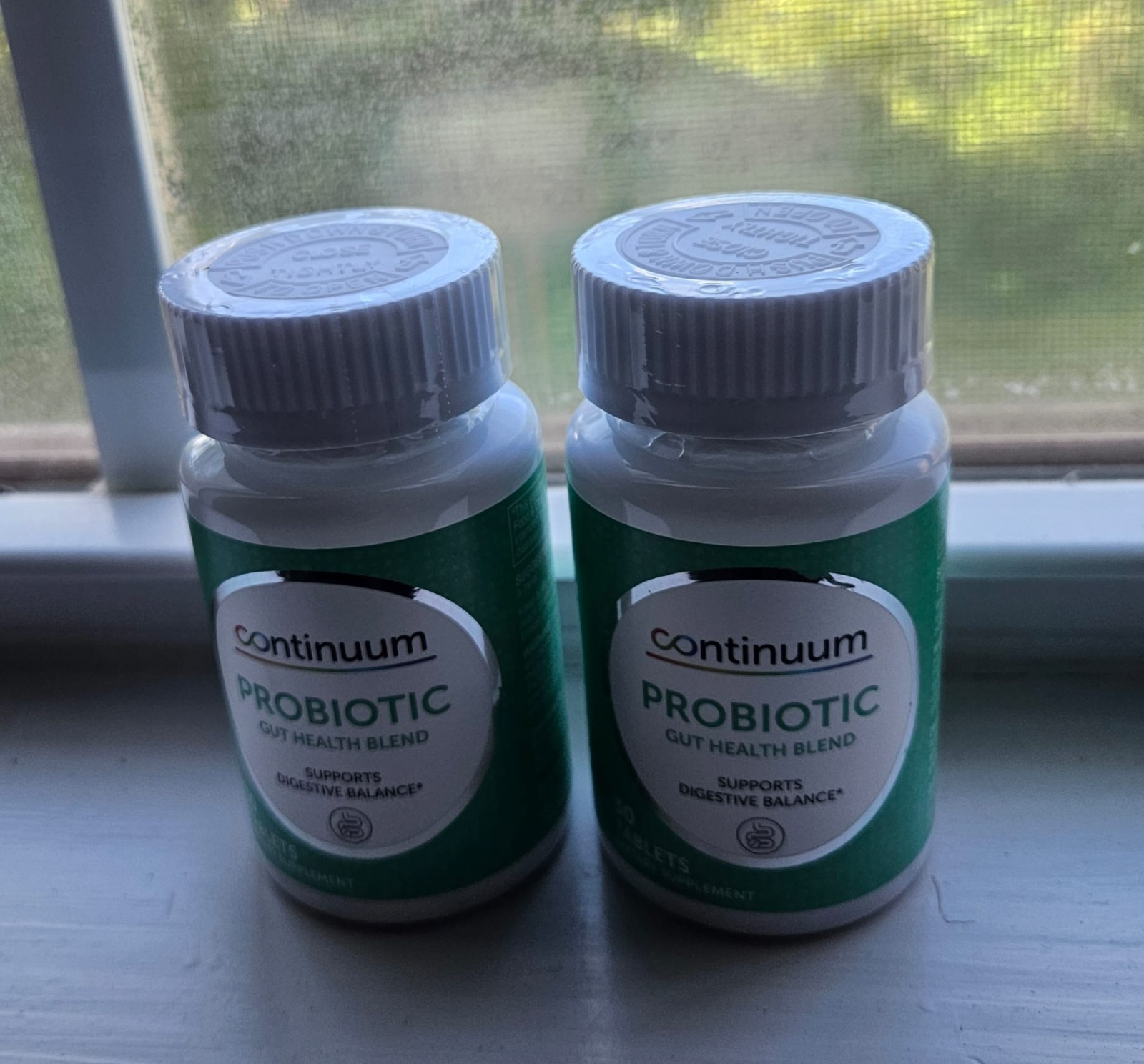 2 Pack/60 Tablet Probiotic Gut Health Blend Daily Supplement Digestive Balance.