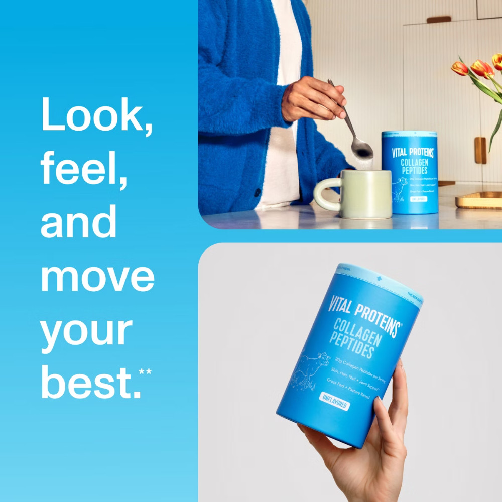 Vital Proteins Collagen Peptides Unflavored Powder