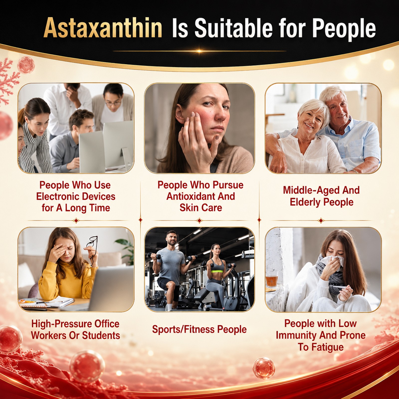 3pack Micro Ingredients Astaxanthin 12mg, 360 Softgels, Natural Antioxidant Skin