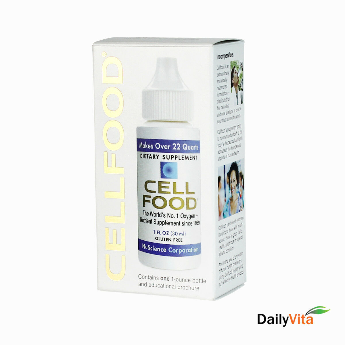 12 x Cellfood Liquid Concentrate 1 fl oz FRESH MADE IN USA FREE SHIPPING