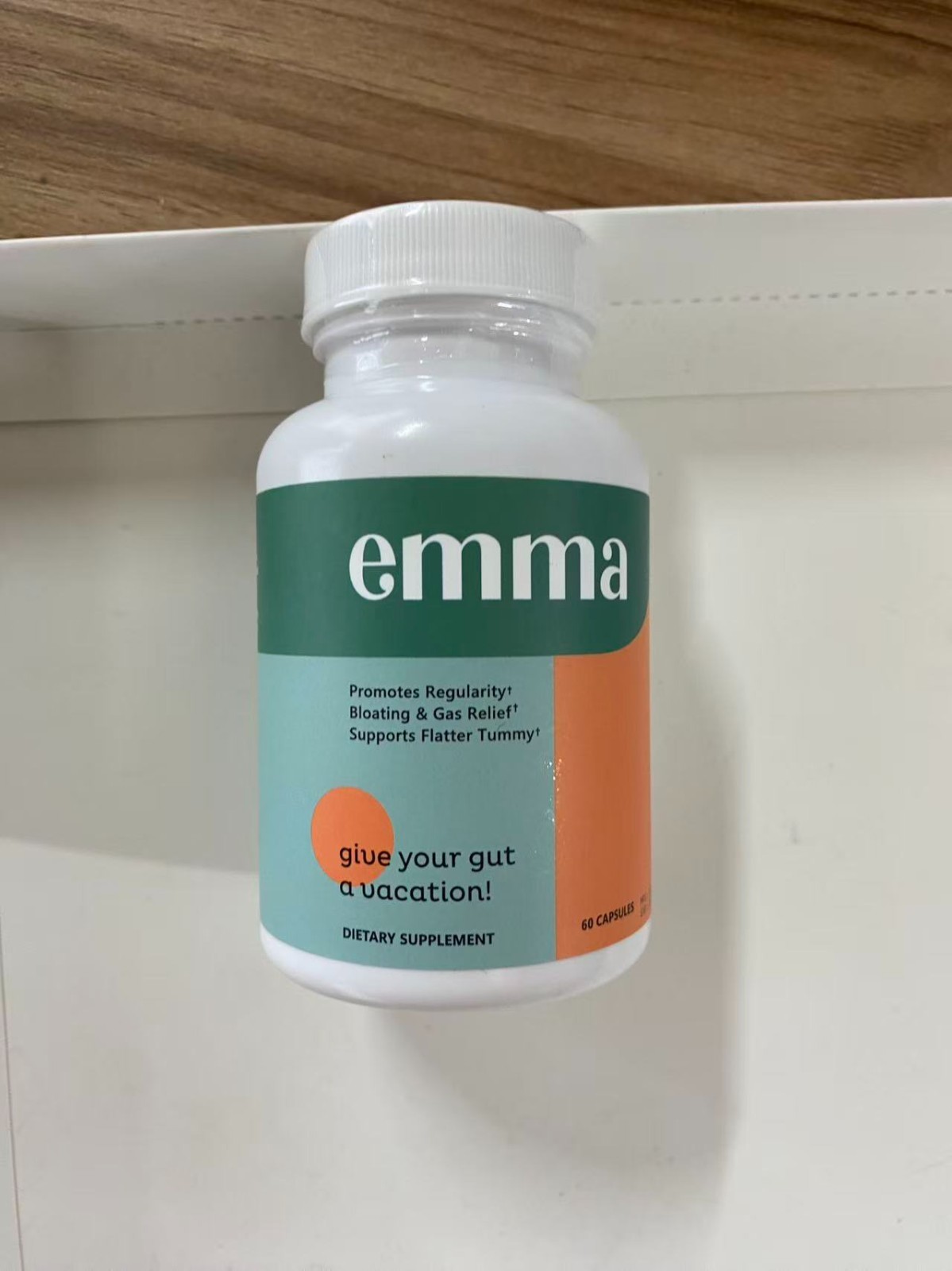 3 Pack Emma Gut Health supplemental 180 Capsules for Bloating Relief & Leaky Gut