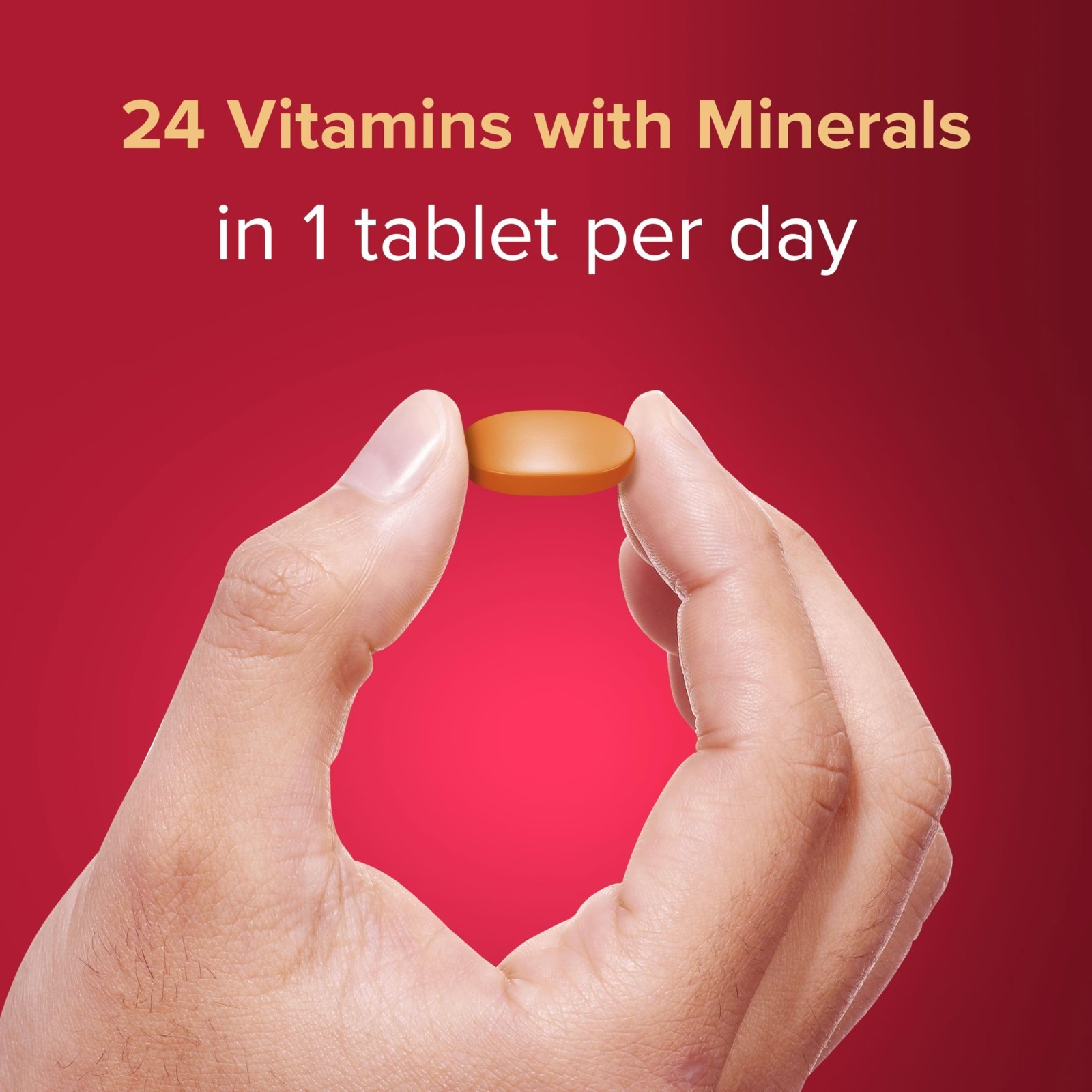 Adult Multivitamins for Men & Women – Complete Daily Nutrients, Immune Support