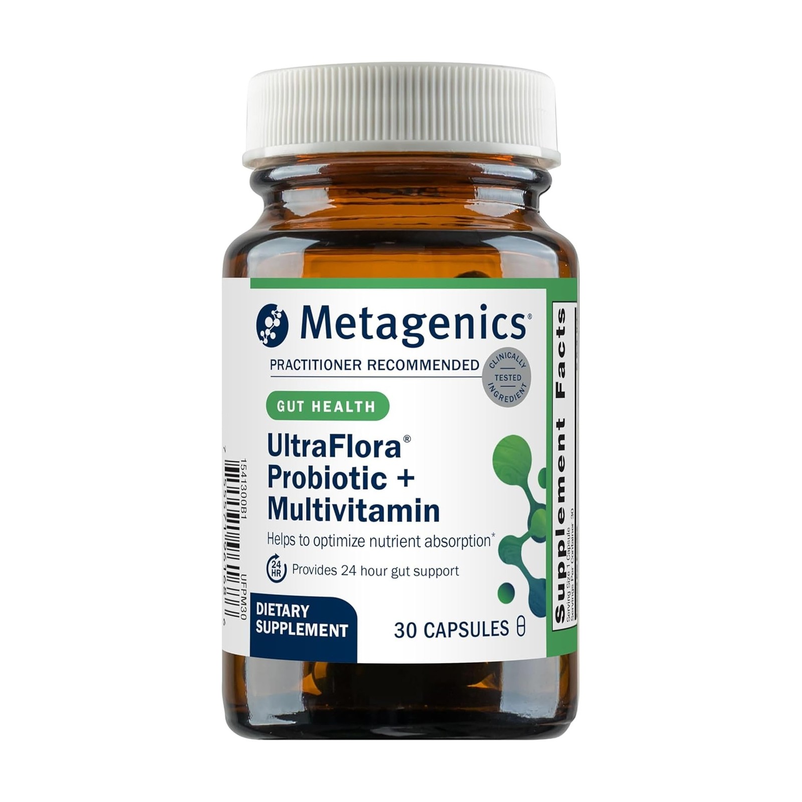 Metagenics UltraFlora Probiotic + Multivitamin – All-in-One Daily Gut Health…