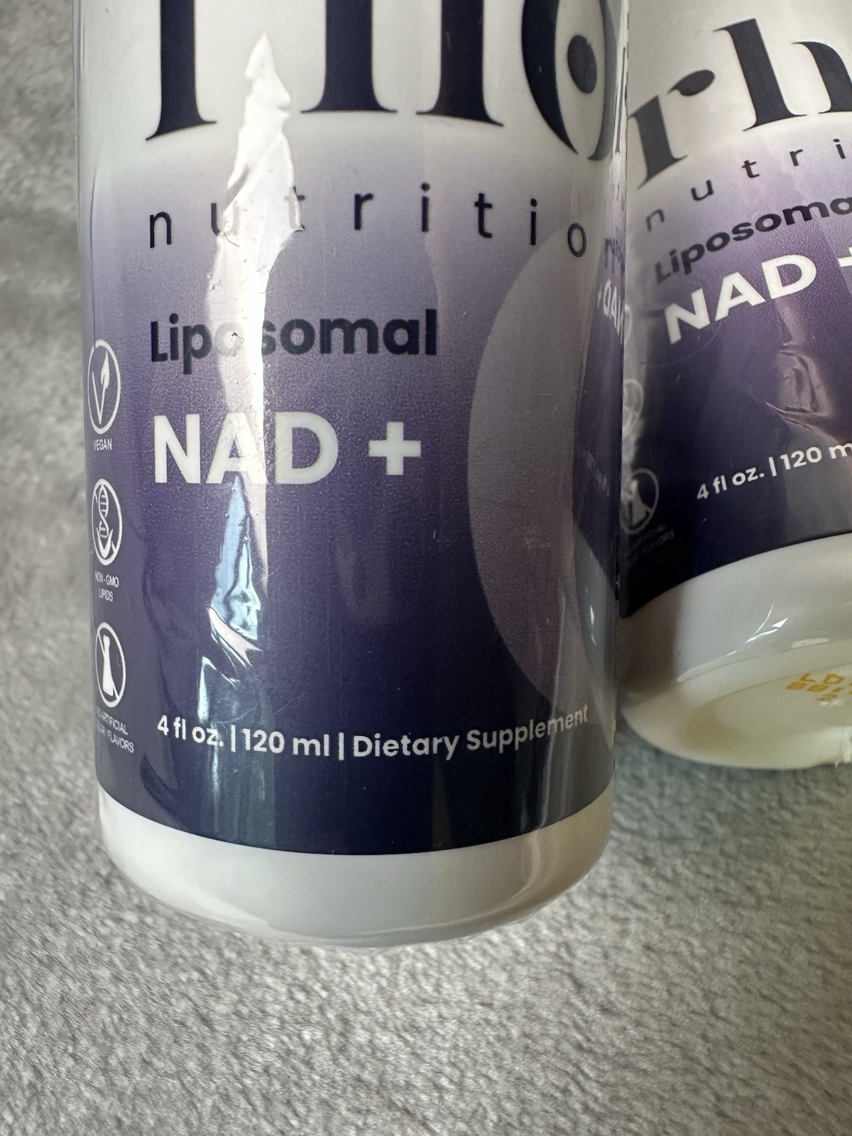 Rho Nutrition Liposomal NAD+ – Ultra High Absorption Liquid Supplement, L-33
