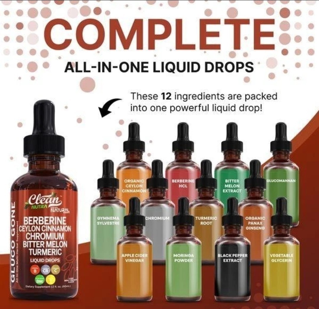 Clean Nutra Berberine with Ceylon Cinnamon Supplement Liquid Drops
