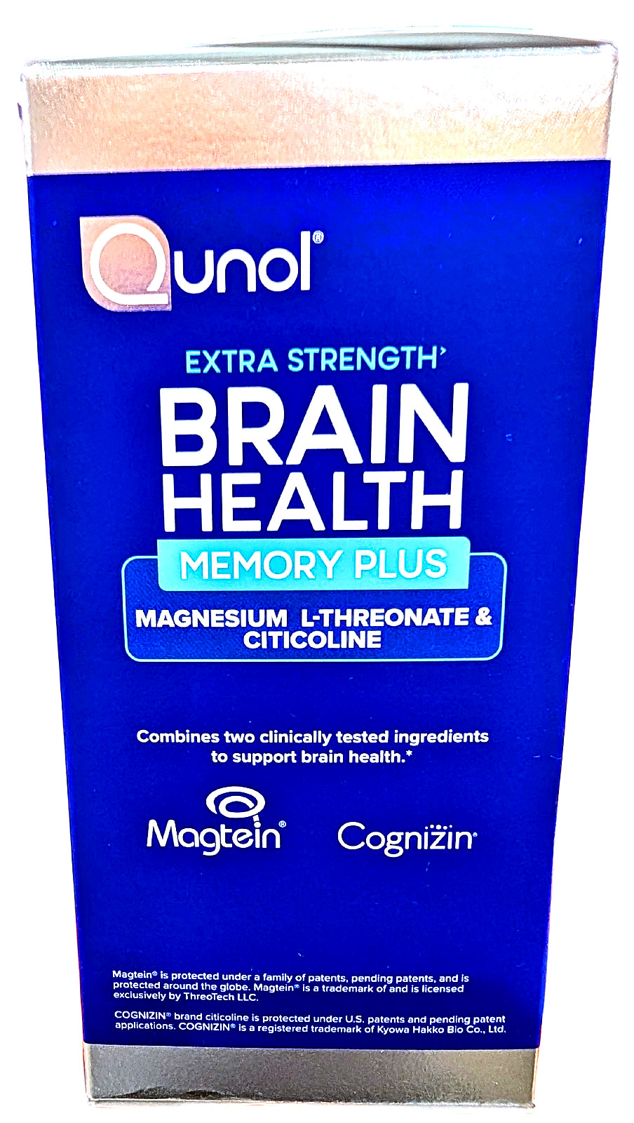 Qunol Extra Strength Brain Health Memory Plus 100 Count EXP 08/2027