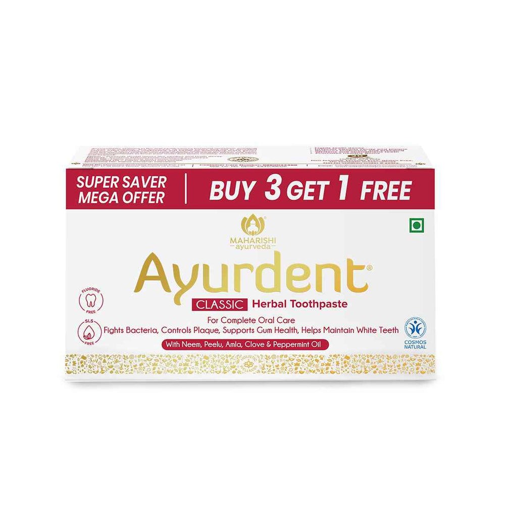 Ayurdent Family Pack| Complete Oral Care & Healthy Teeth Support Bundle Pack Set