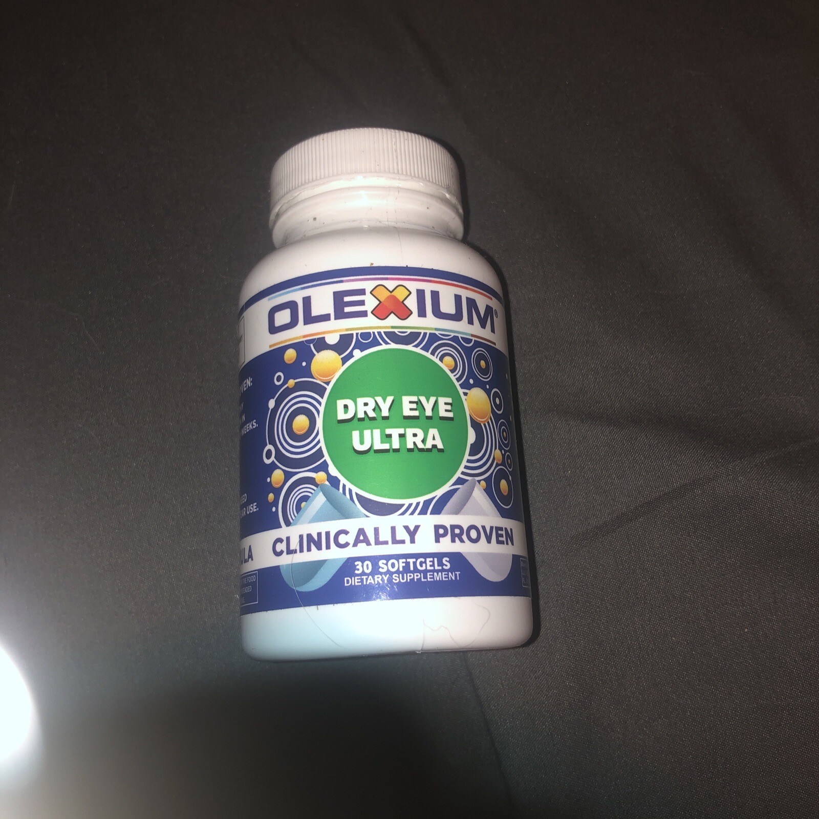 Sealed Olexium Dry Eye Ultra 30 Softgels Exp 03/2025