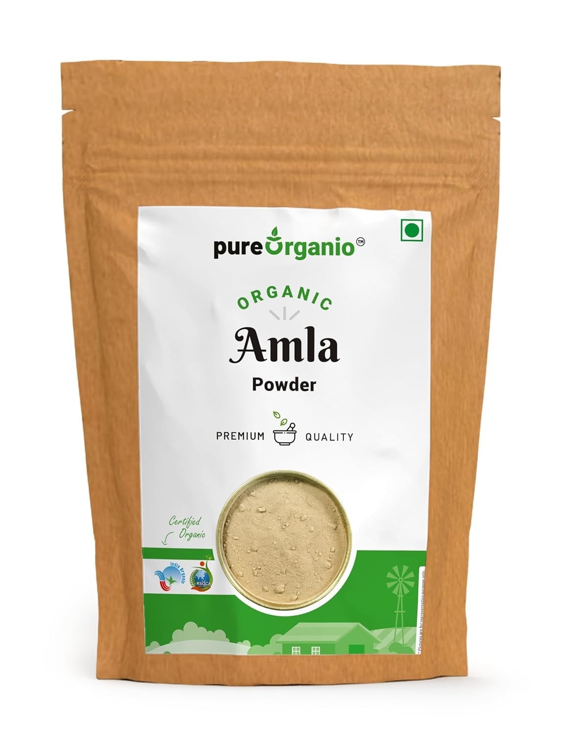 Amla Powder for Eating and Healthy Hair Nourishment 100 gm