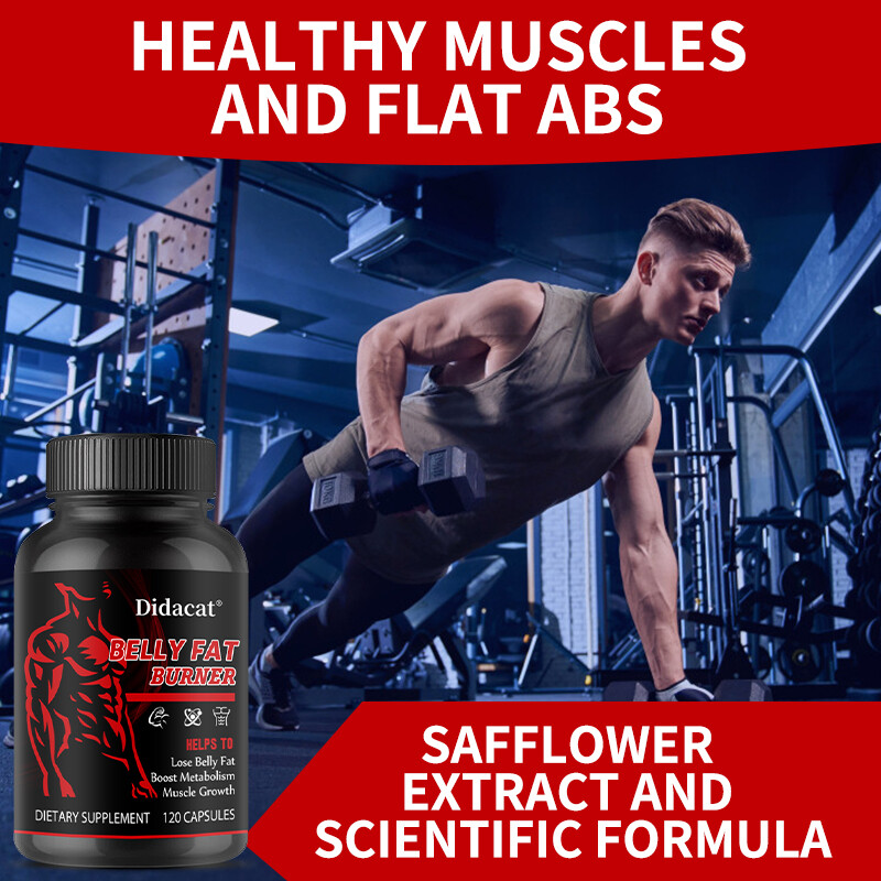 Belly Fat Burner 120 Caps – Helps Burn Belly Fat, Boost Metabolism, Lose Weight
