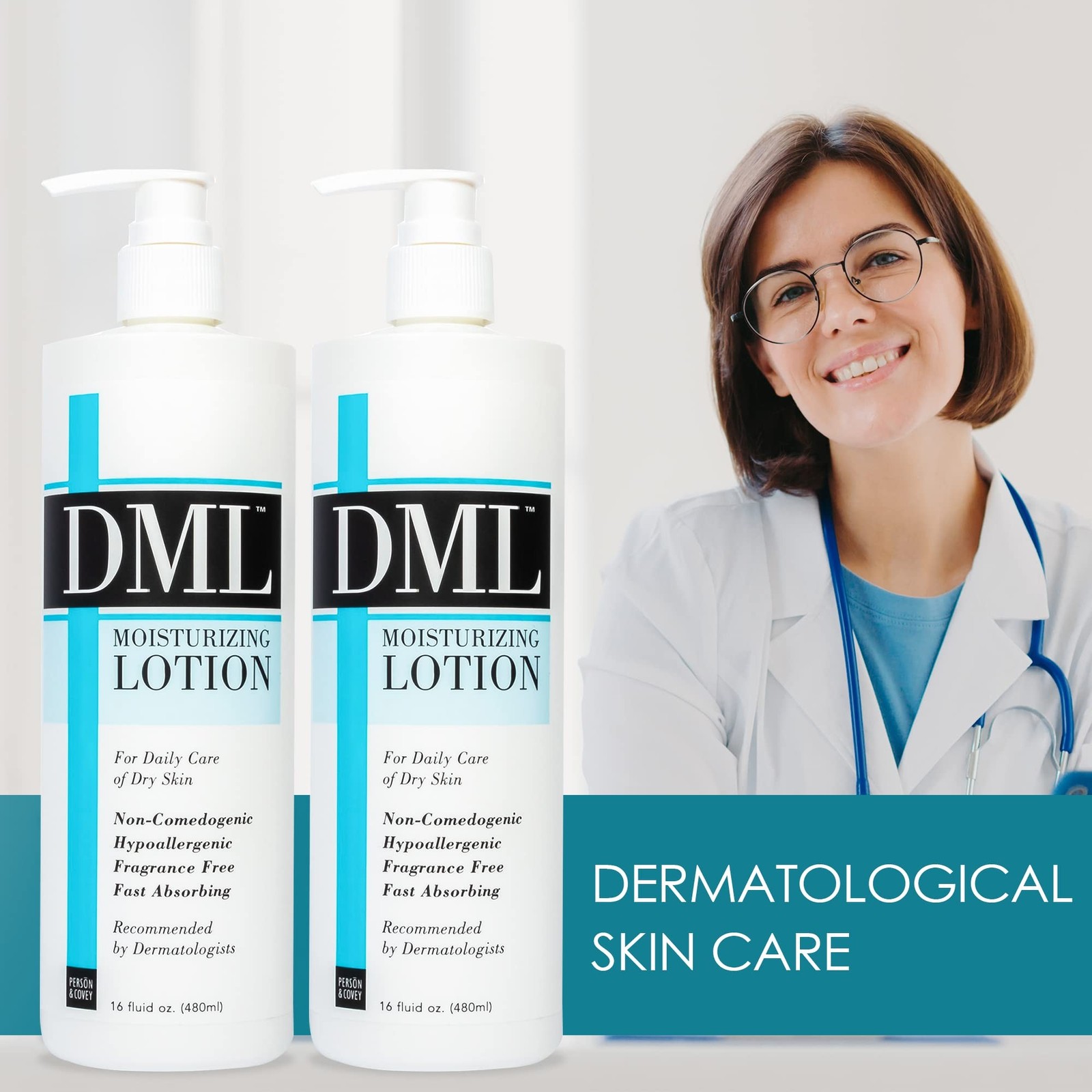 DML Moisturizing Lotion- Hydrating Hand and Body Moisturizer / Hypoallergenic…