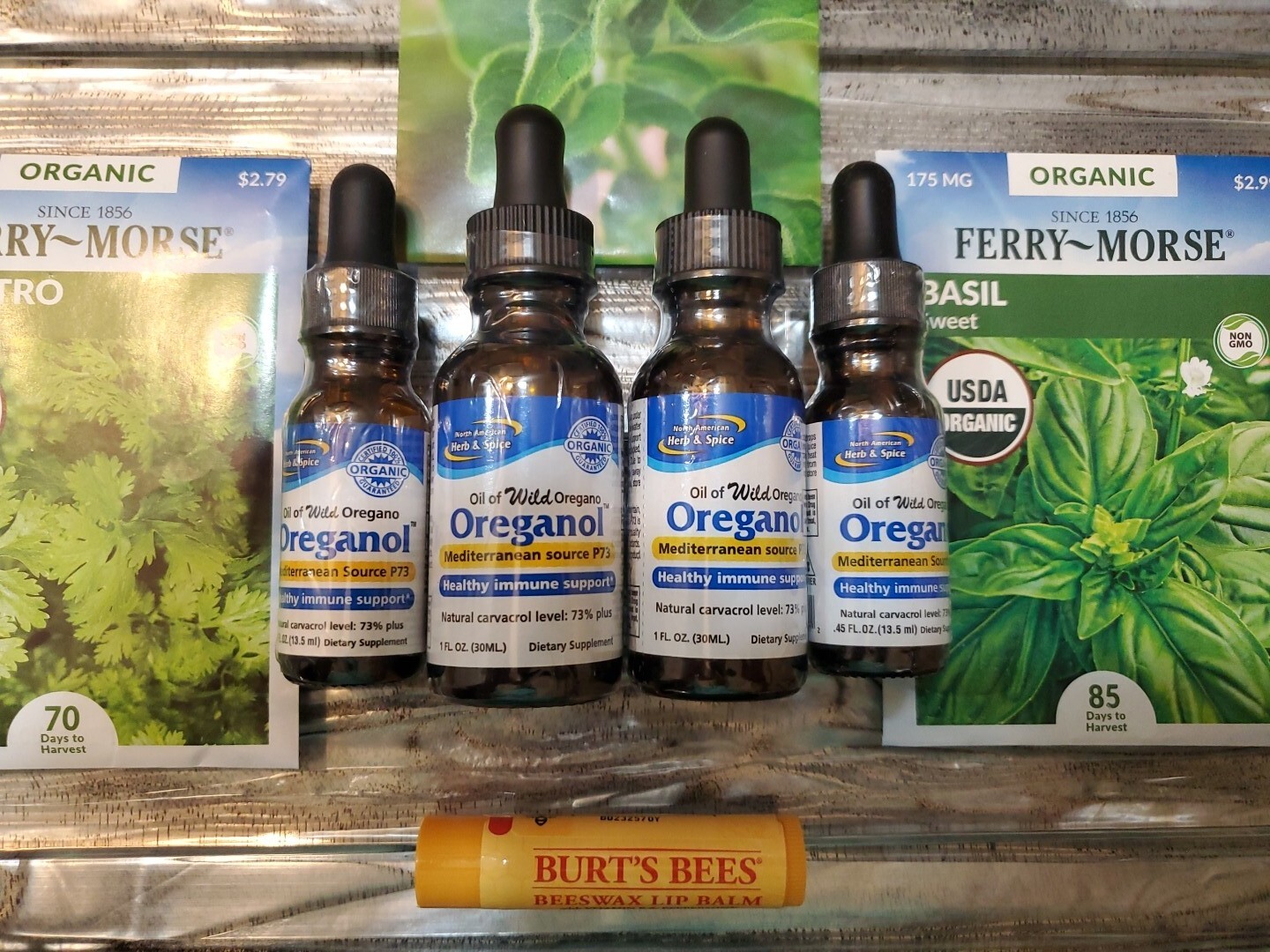 OREGANOL Oil of Oregano’s P73 2.9 oz. total (Exp 5/26) + FREE $8 Organic SEEDS