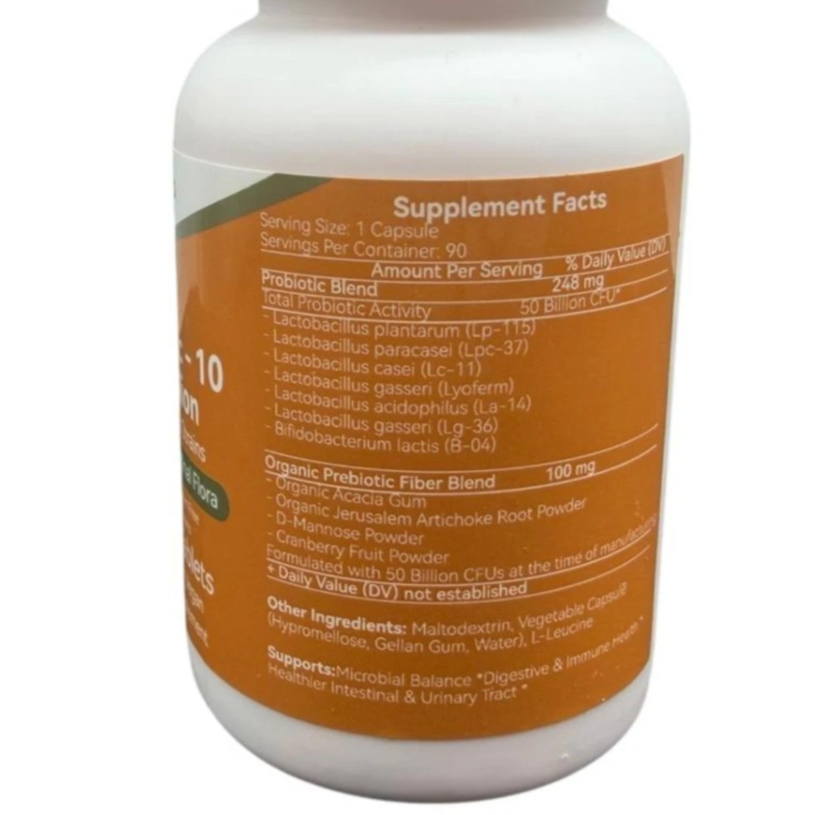Nature’s Recipes Probiotic 25 Billion CFU 10 Strains 90 Tablets Lot 2 Exp 01/27