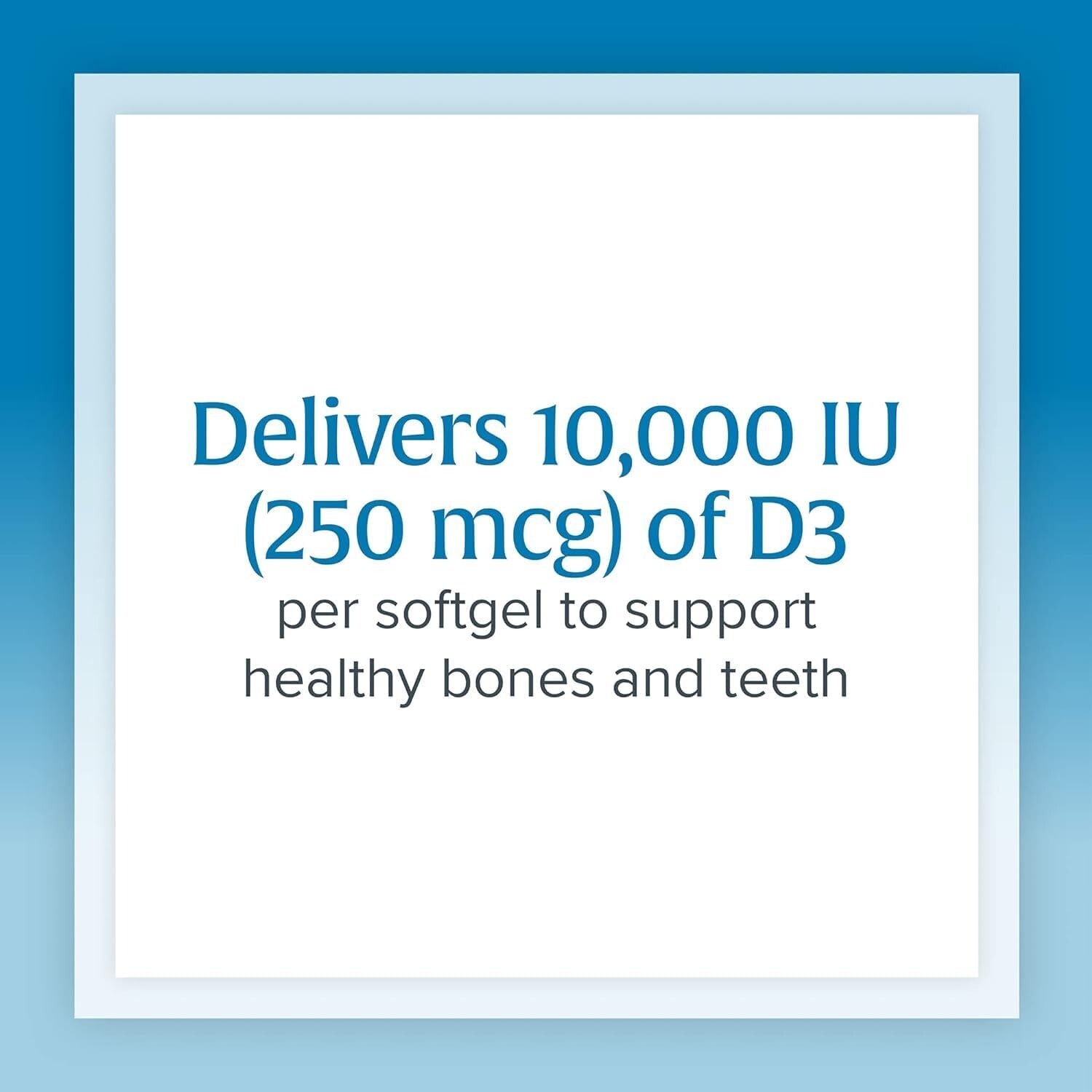 Natural Factors Vitamin D3 250 mcg 10,000 IU 120 caps