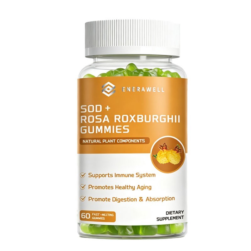 SOD + Rosa Roxburghii Gummies For Immunity Support | Skin Health | 02/07/2027