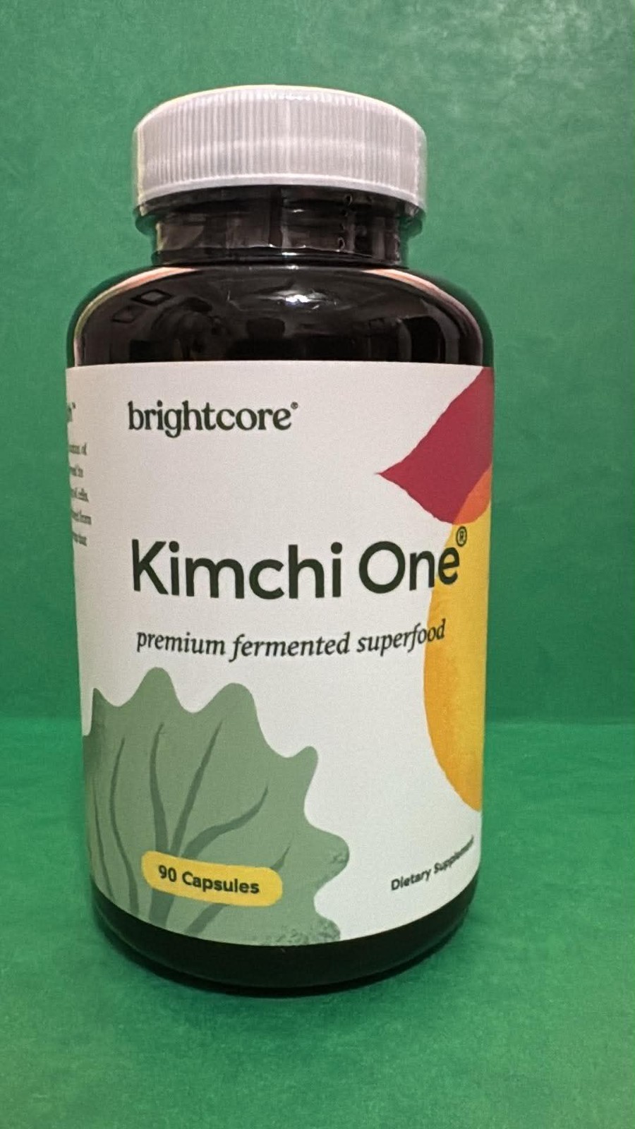 Brightcore Nutrition – Kimchi One Superfood, 90 Capsules, EXP: 03/2028