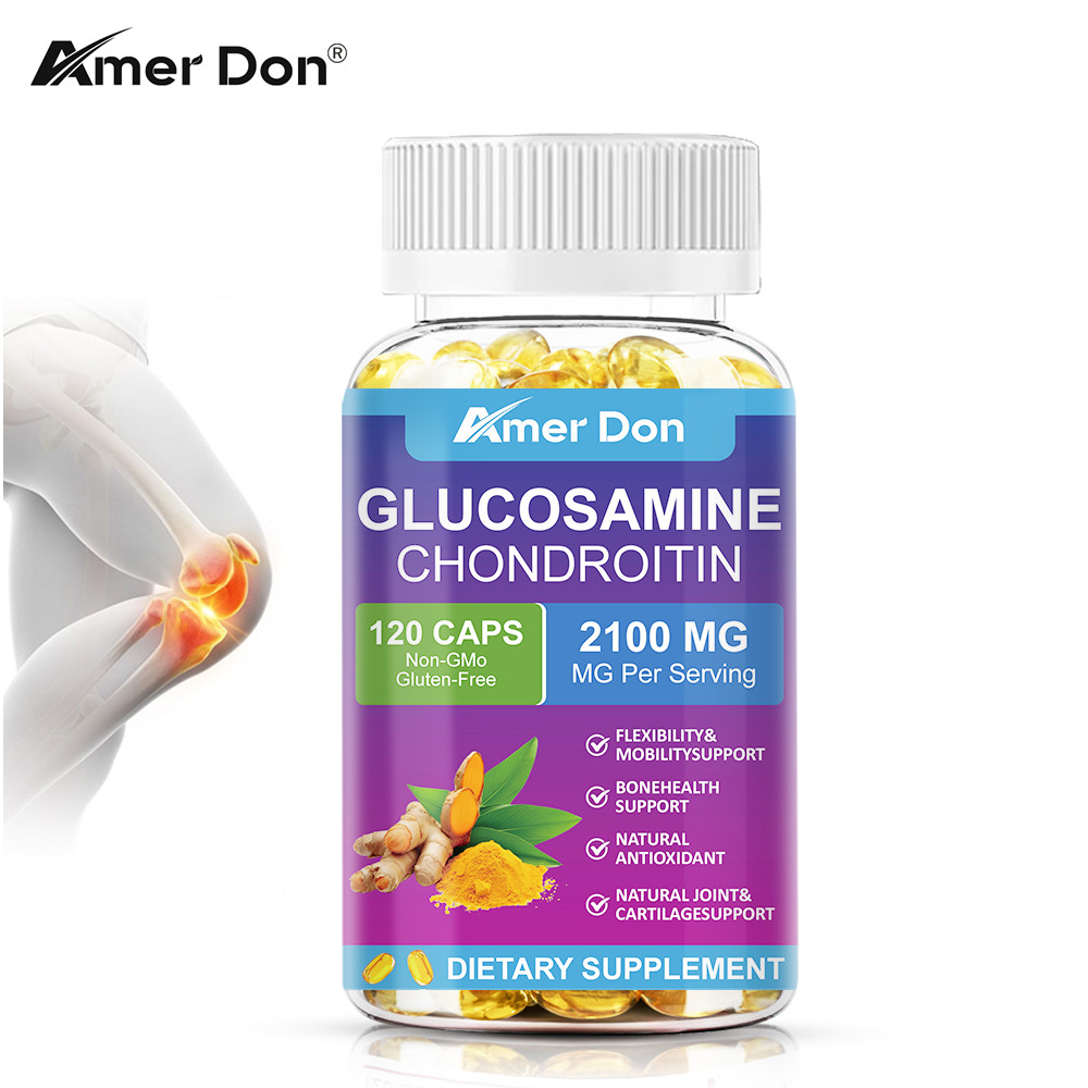 Glucosamine Chondroitin + Omega 3 Fish Oil Joint Health Support Double Effective
