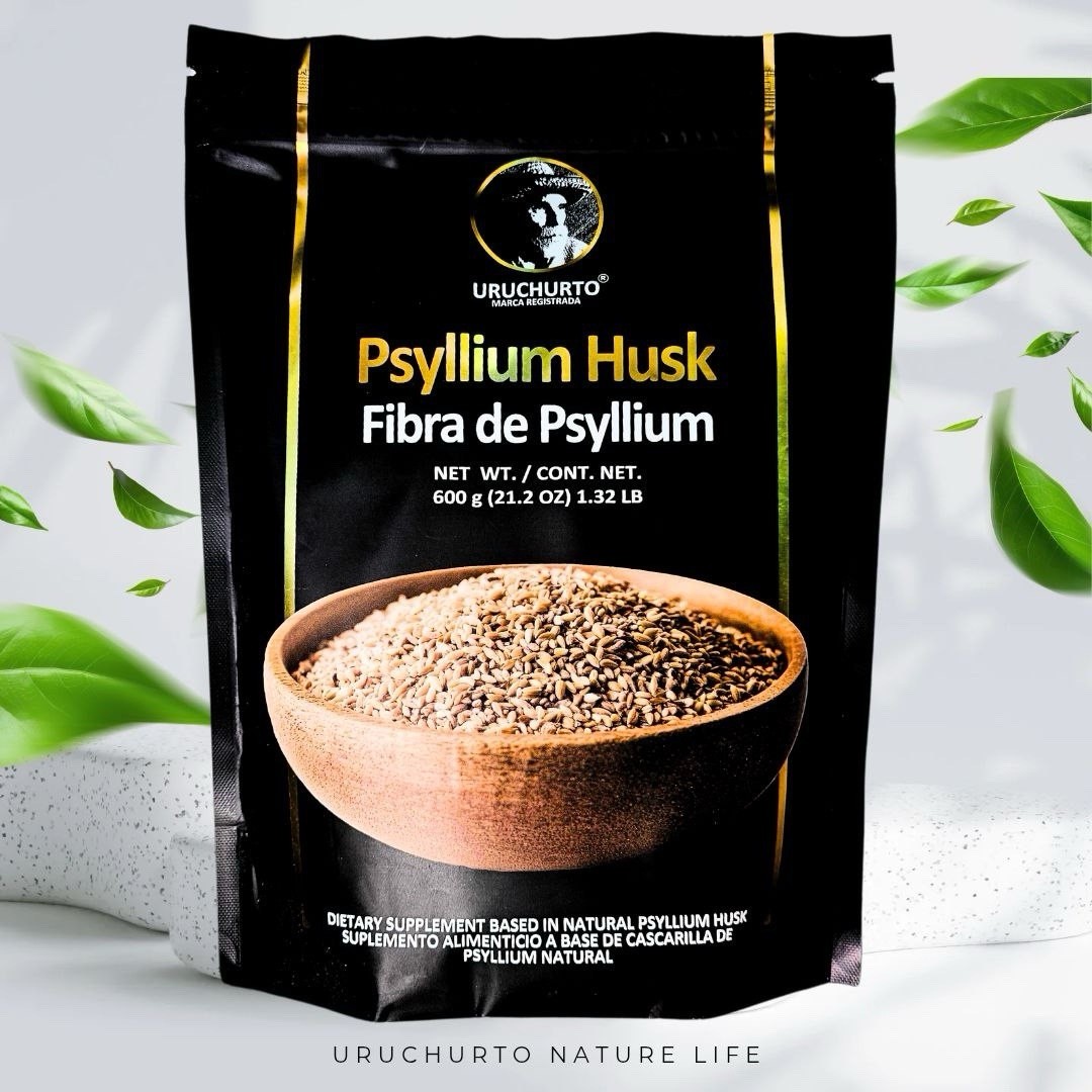 URUCHURTO Supplements Organic Psyllium Husk Powder – Dietary Fiber