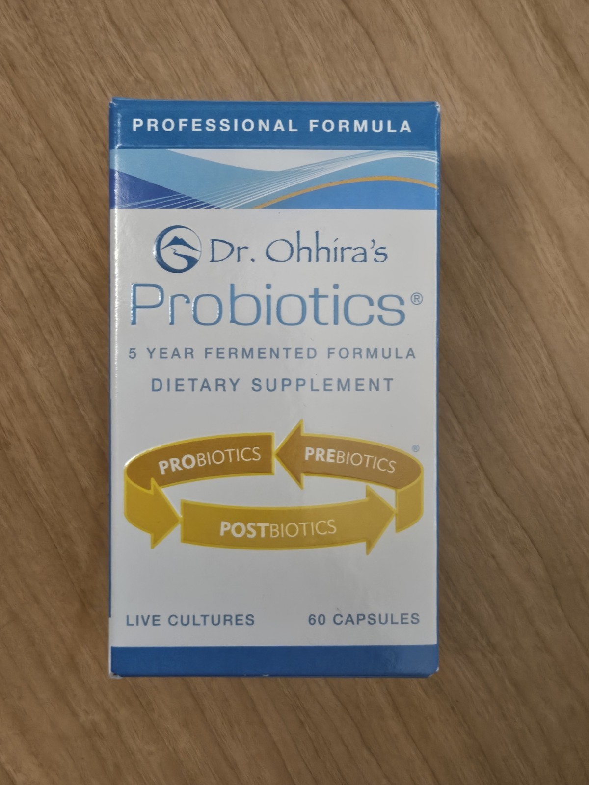 Dr. Ohhira’s Probiotics Professional Formula 60 Capsules 5-Year Fermented 12/28