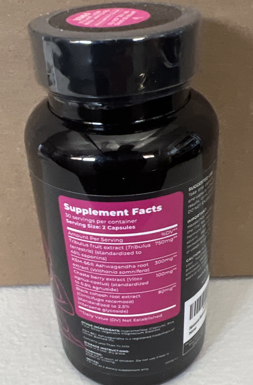 Unaltered Hormone Balance For Women 30+ Supplement 60 Capsules EXP 02/2026