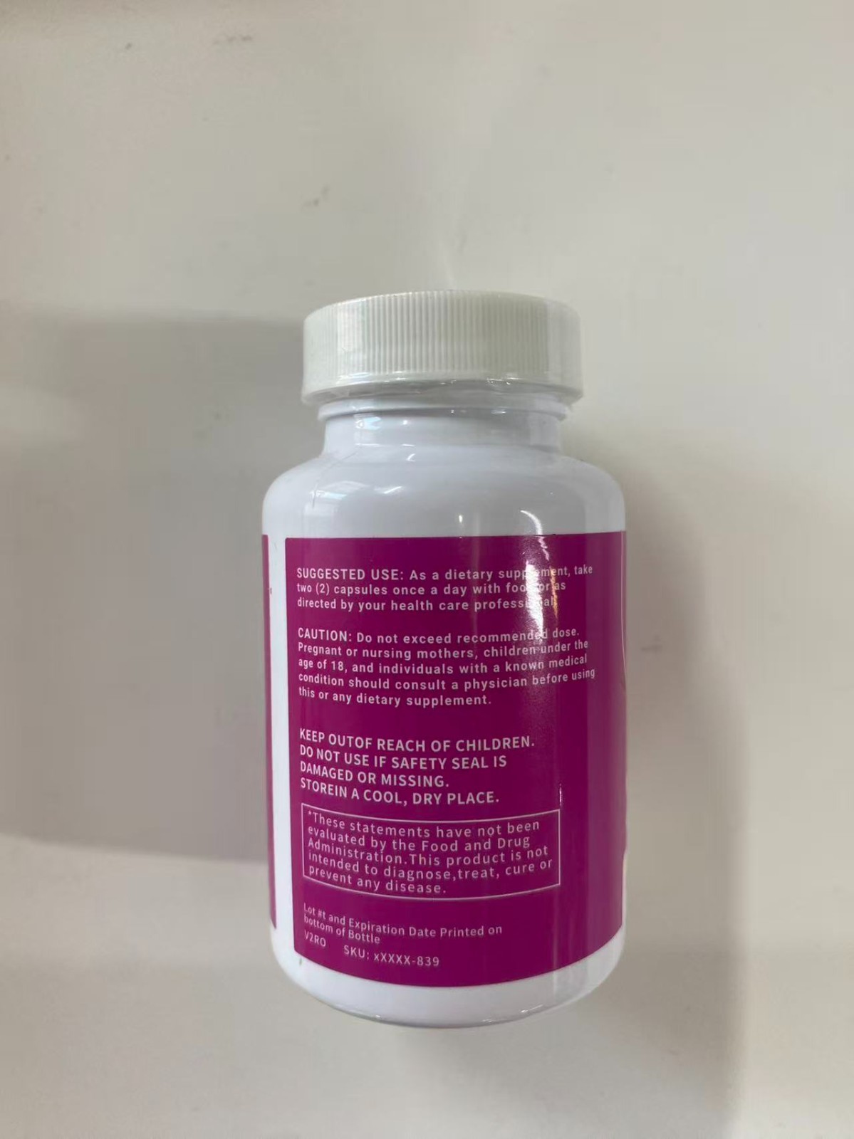 3PCS Rosabella Organic Beet Root 60 Capsules Natural Energy Boost Blood Pressure